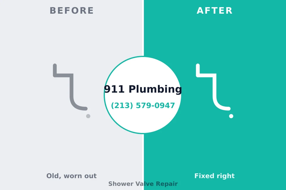 Before and after: plumbing company Homer, GA